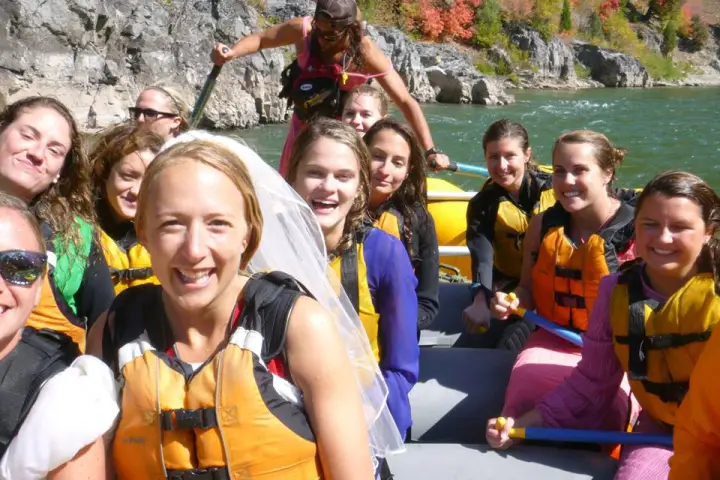 a group of people posing for the camera